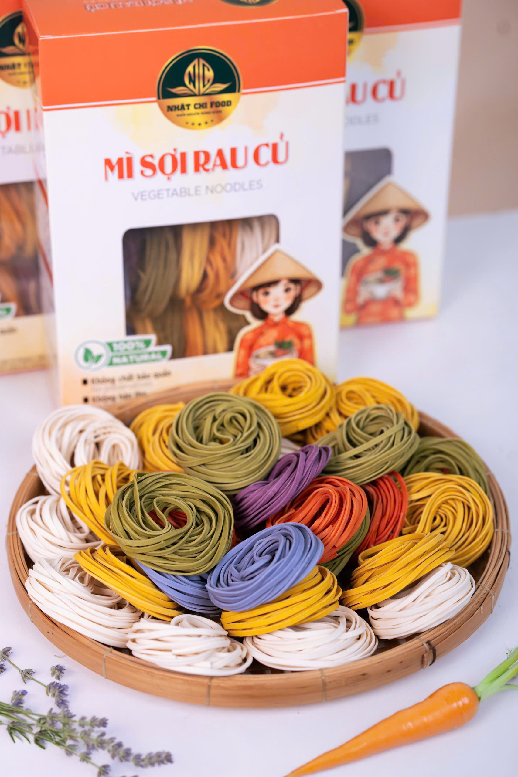 Mì sợi rau củ